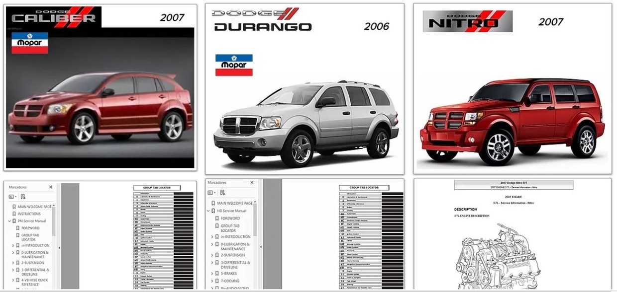 download Dodge Durango + Manuals workshop manual