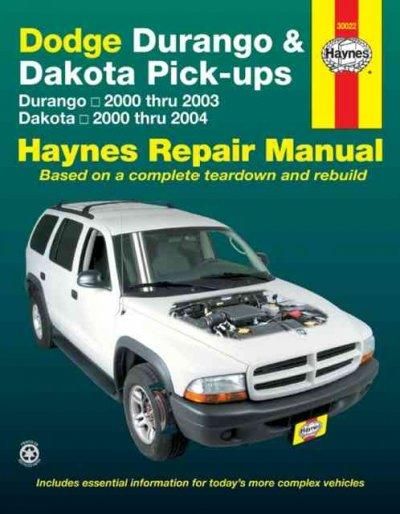 download Dodge Durango 98 workshop manual