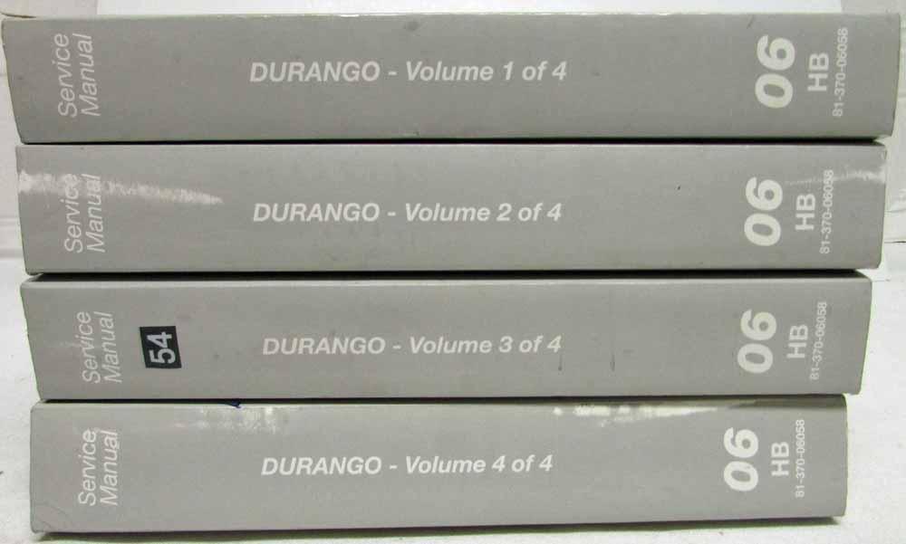 download Dodge Durango HB able workshop manual