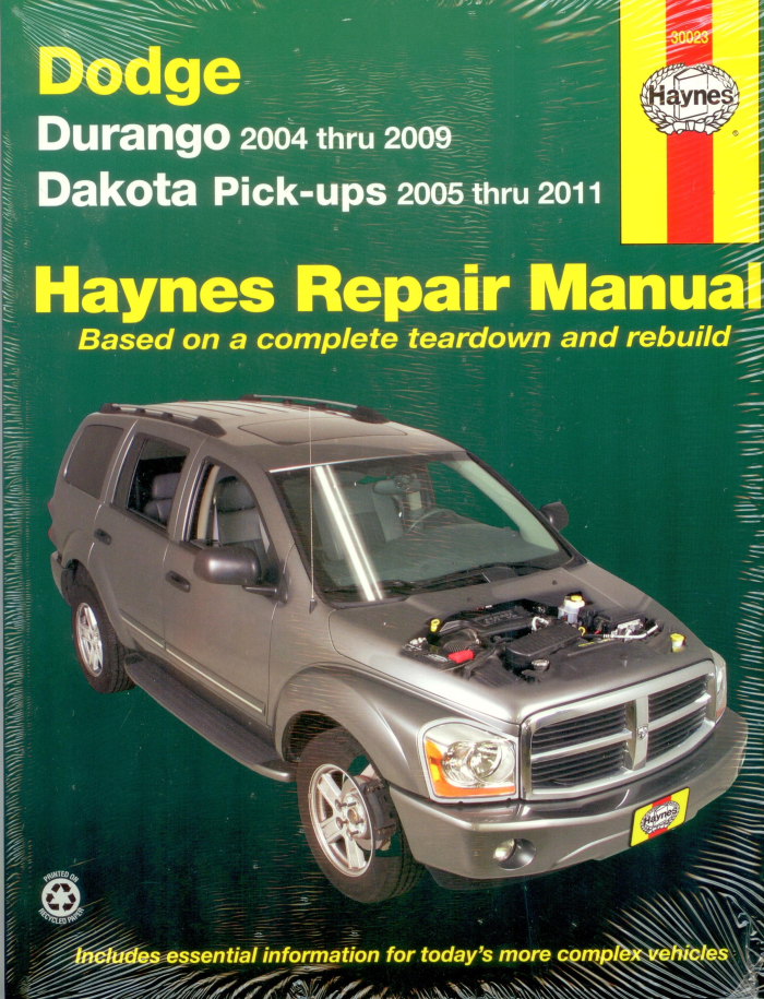 download Dodge Durango Hybrid workshop manual
