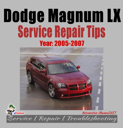 download Dodge LX Magnum workshop manual