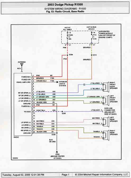 download Dodge Pickup Truck R1500 96 workshop manual