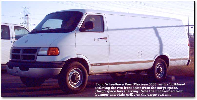 download Dodge RAM 3500 VAN workshop manual