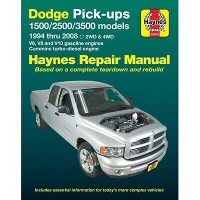 download Dodge Ram 1500 2500 3500 OFFICIAL workshop manual