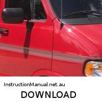download Dodge Ram Van B2500 96 workshop manual