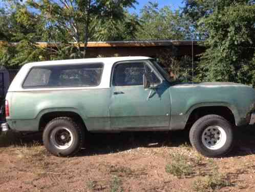 download Dodge Ramcharger workshop manual