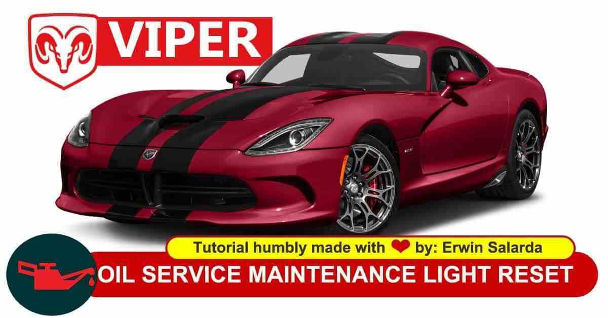 download Dodge Viper workshop manual