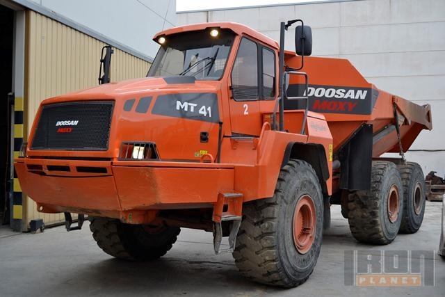 download Doosan Articulated Dump Truck Type Moxy MT41 able workshop manual