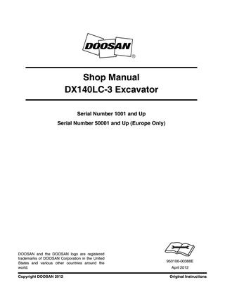 download Doosan DH130W Excavator Hydraulic Schematics able workshop manual