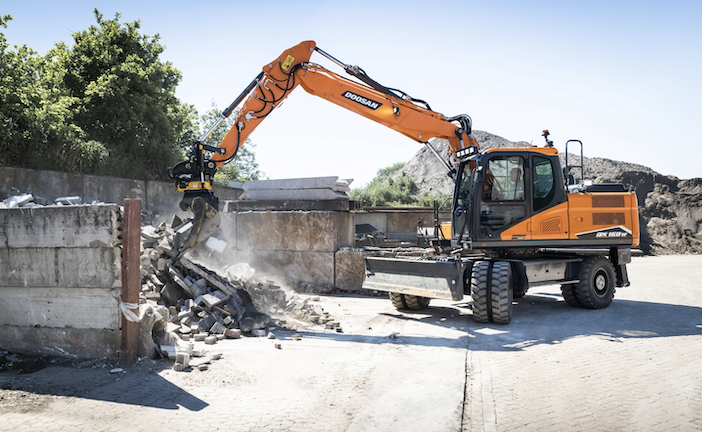 download Doosan DX170W Wheel Excavator able workshop manual