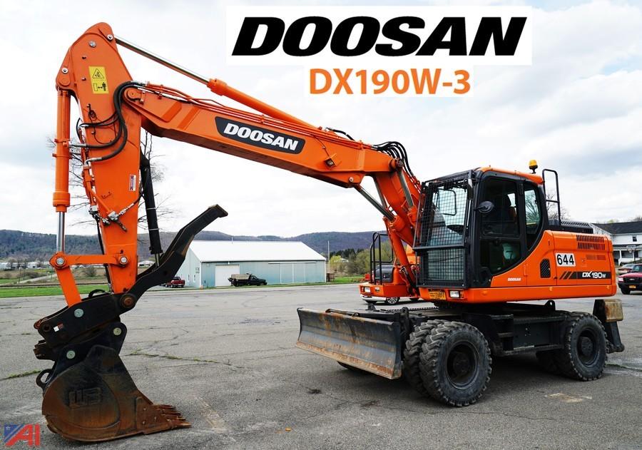 download Doosan DX190W Wheel Excavator able workshop manual