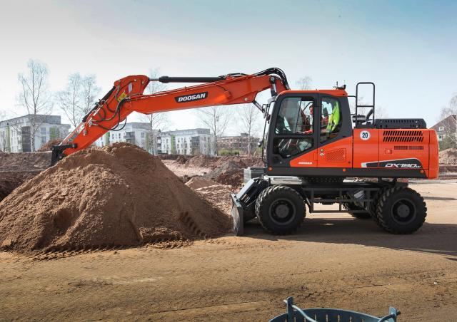 download Doosan DX190W Wheel Excavator able workshop manual