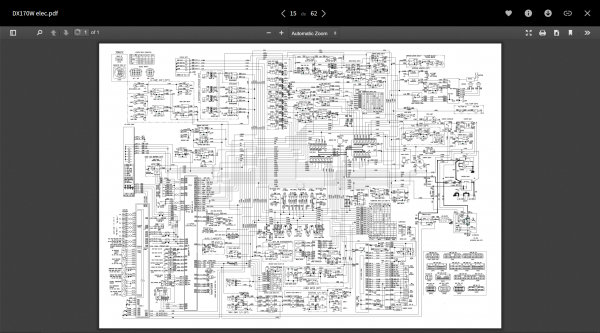 download Doosan DX300LC DX340LC Excavator Hydraulic Schematics able workshop manual