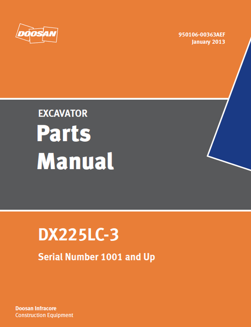 download Doosan DX420LC Excavator Hydraulic Schematics able workshop manual