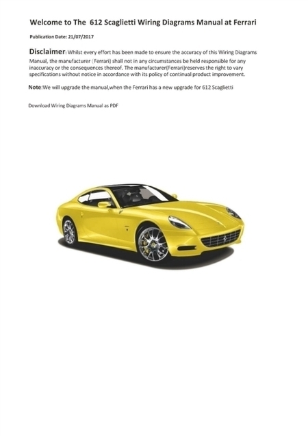 download FERRARI 612 SCAGLIETTI SCAGLIETTI workshop manual