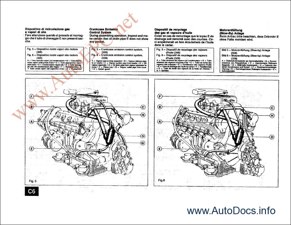 download FERRARI DINO 308 GT4 workshop manual