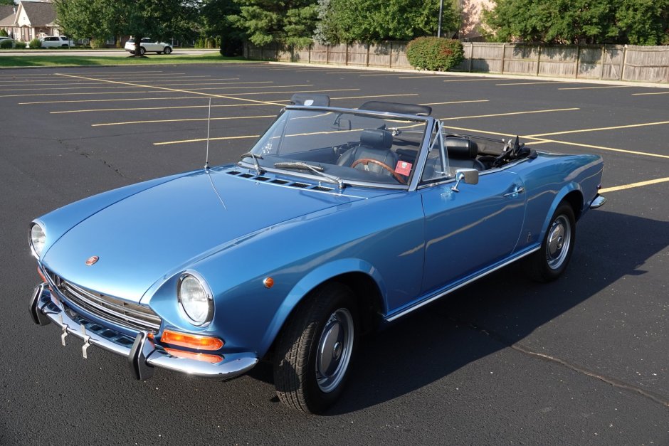 download FIAT 124 SPIDER workshop manual