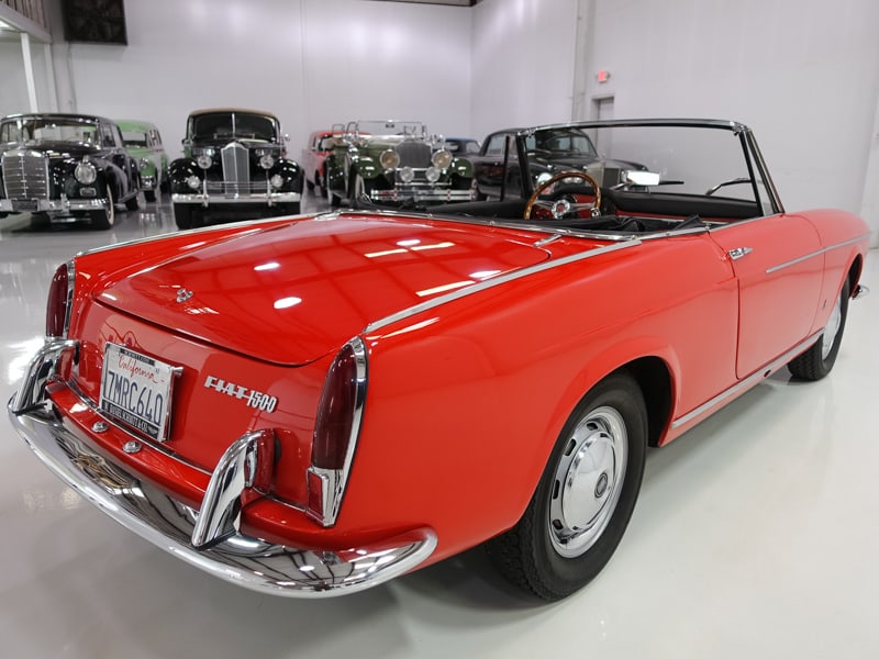 download FIAT 1500 CABRIOLET workshop manual