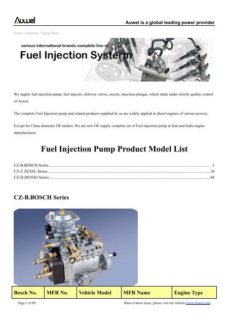 download FIAT ALLIS FUEL INJECTION PUMP workshop manual