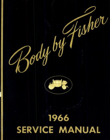 download FISHER Body OLDSMOBILE BUICK CHEVROLET CADILLAC PONTIAC able workshop manual