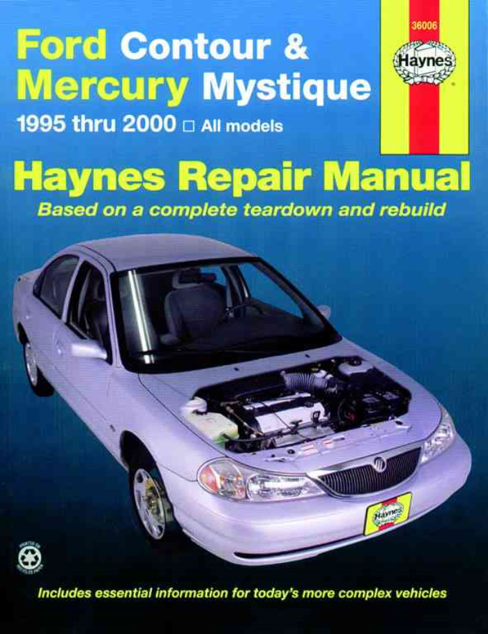 download FORD CONTOUR OEM DIY workshop manual