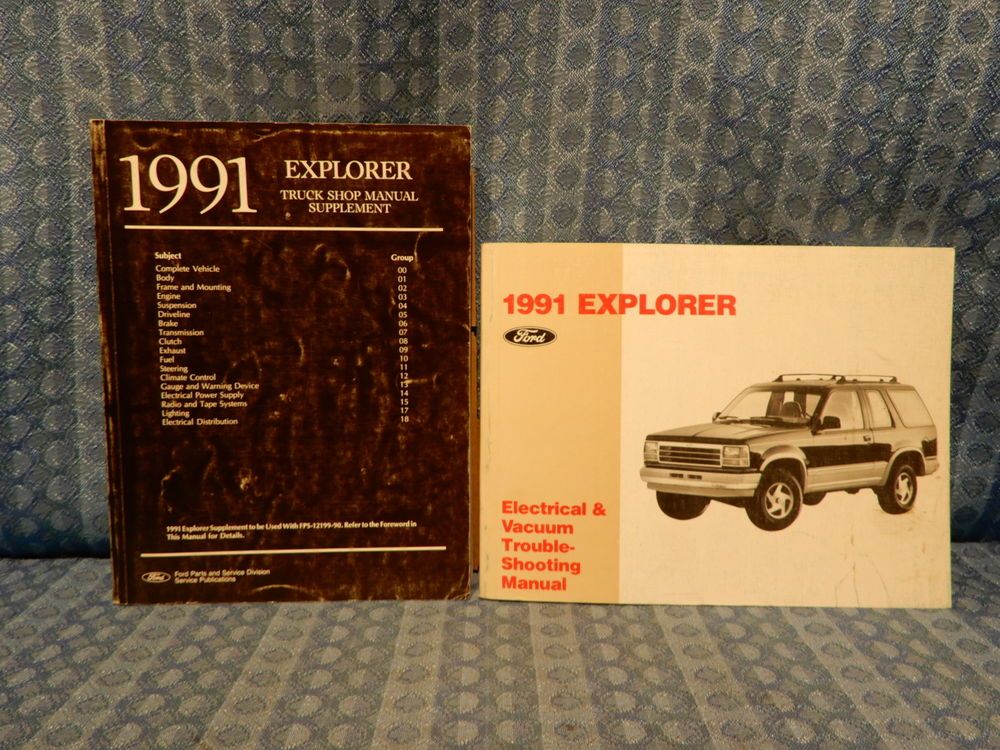 download FORD EXPLORER workshop manual