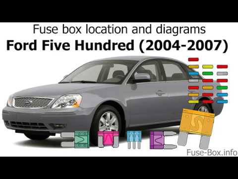 download FORD FIVE HUNDRED 500 workshop manual