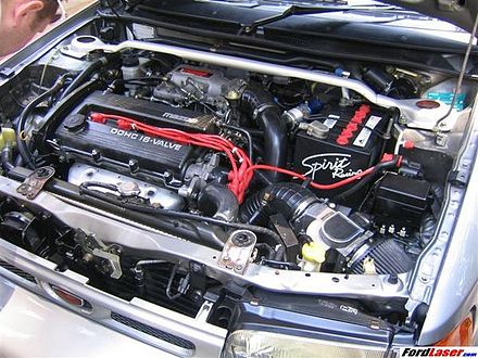 download FORD LASER KJ B6 BP Engine workshop manual