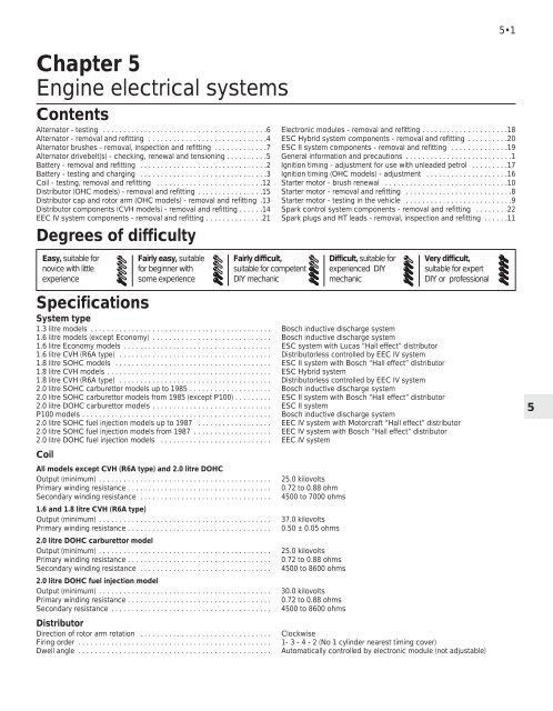 download FORD SIERRA workshop manual