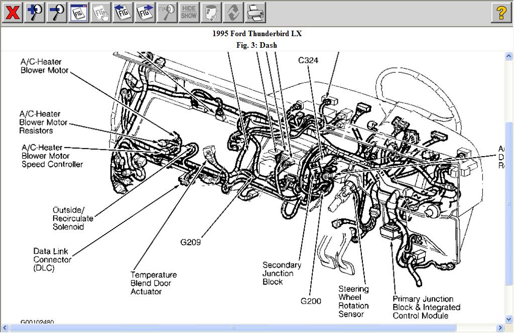 download FORD THUNDERBIRD workshop manual