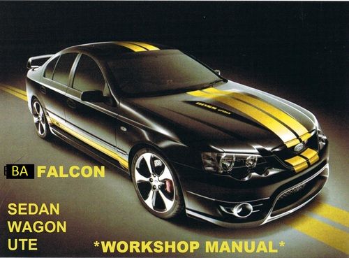 download FORD Vehicle SUPER PERSUIT BA BF workshop manual