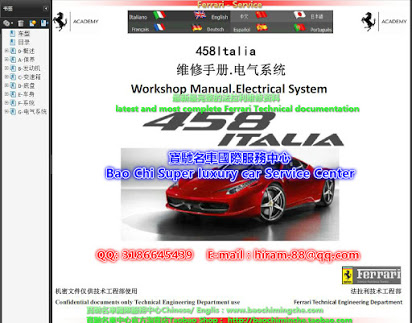 download Ferrari 360 Modena 360 Spider 1117MB workshop manual