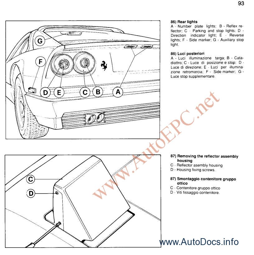 download Ferrari 365 GT4 2+2 workshop manual