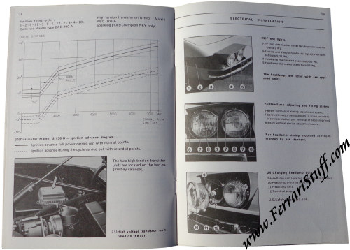 download Ferrari 365 Gtb 4 Additional Instructions workshop manual