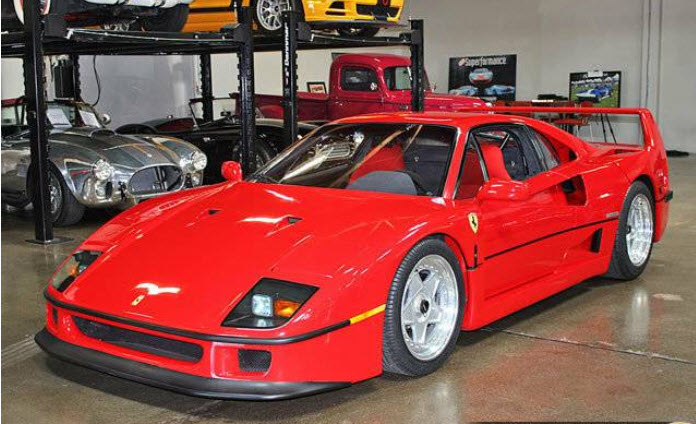 download Ferrari F40 US . workshop manual