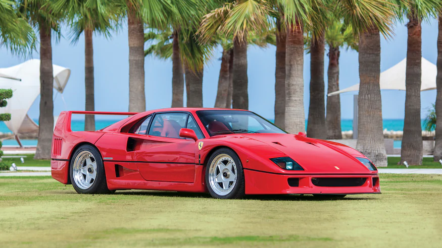 download Ferrari F40 US . workshop manual