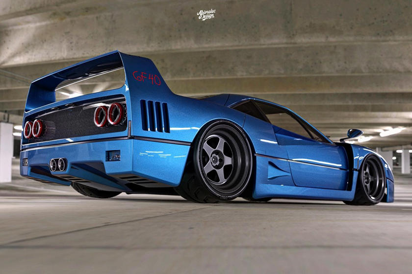 download Ferrari F40 US . workshop manual