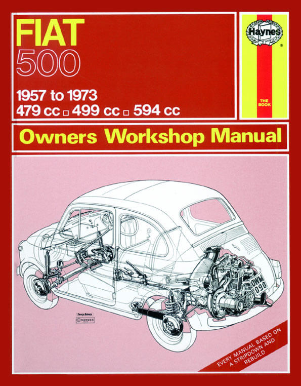 download Fiat 500 479cc 499cc 594cc able workshop manual
