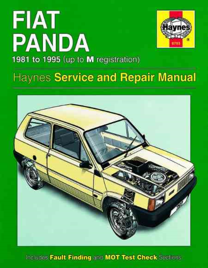 download Fiat Panda 769cc 903cc 999cc workshop manual