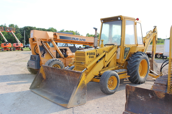 download Ford 550 Tractor Backhoe Loader able workshop manual