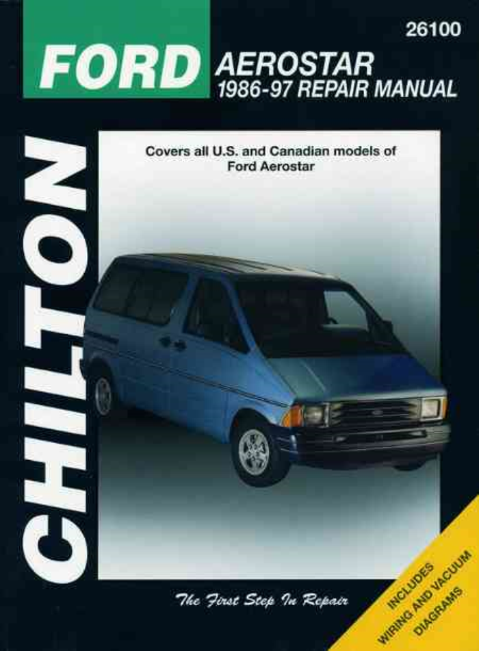 download Ford Aerostar workshop manual