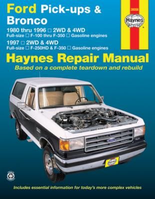 download Ford Bronco workshop manual