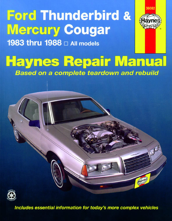 download Ford Cougar workshop manual