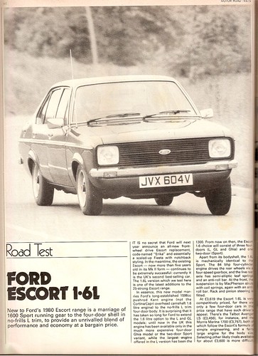 download Ford Escort 1 workshop manual