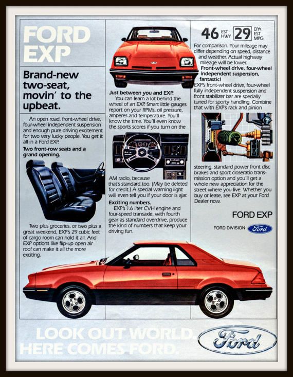 download Ford Exp to workshop manual