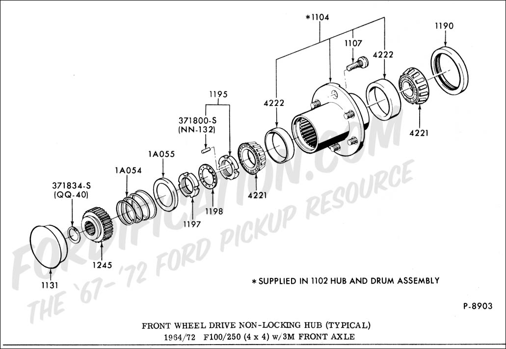 download Ford Explorer SPINDLE SHAFT ASSEMBLY workshop manual