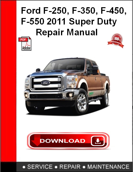 download Ford F 450 Super Duty workshop manual