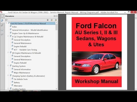 download Ford Falcon AU workshop manual