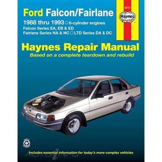 download Ford Falcon Fairlane EA EB ED able workshop manual