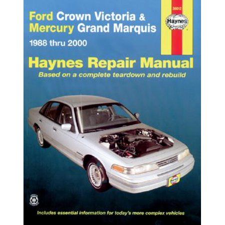 download Ford Grand Marquis workshop manual